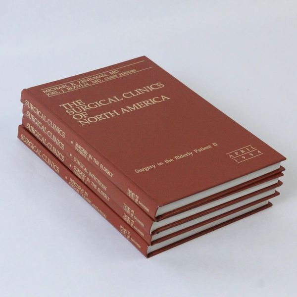 Lot of 4 The Surgical Clinics of North America 1994 Vol 74 Issues February-Oct