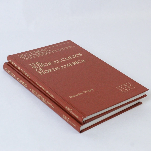 Lot of 2 The Surgical Clinics of North America Vol 75 June August 1995