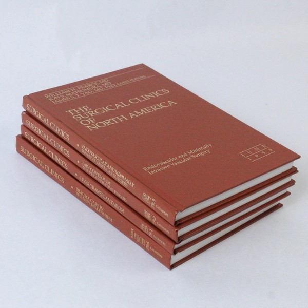 Lot of 4 The Surgical Clinics of North America Vol 79 1999 Issues