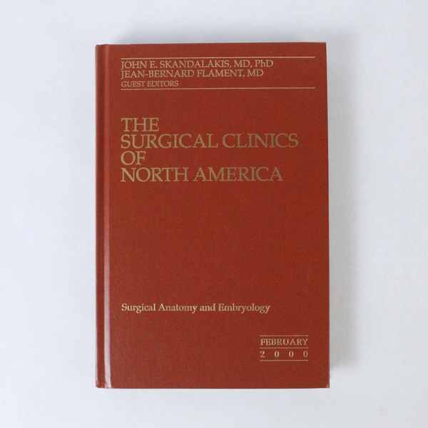 The Surgical Clinics of North America February 2000 Vol 80 No 1 Book Good