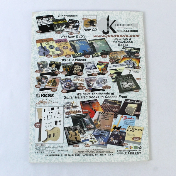 Vintage Guitar Magazine July 2003 - Tommy Shaw, Otis Rush, Tuners Guide