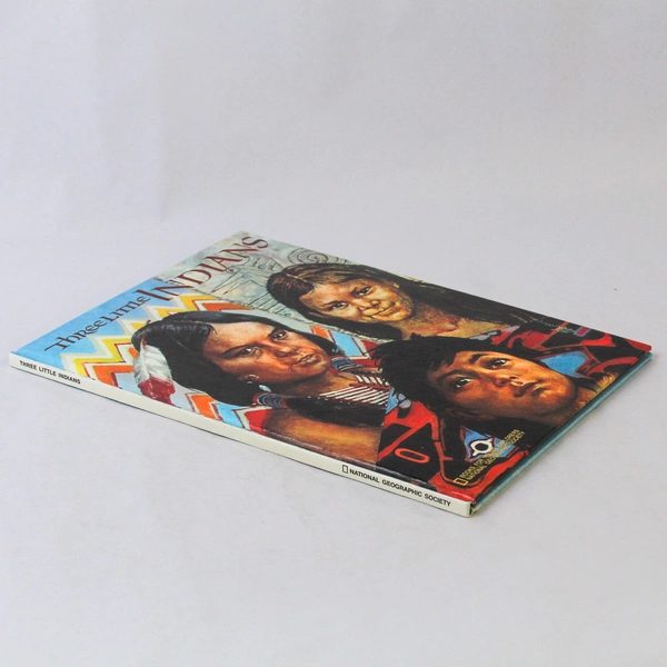 Three Little Indians by Gene S. Stuart 1974 Nat Geo Hardcover Book