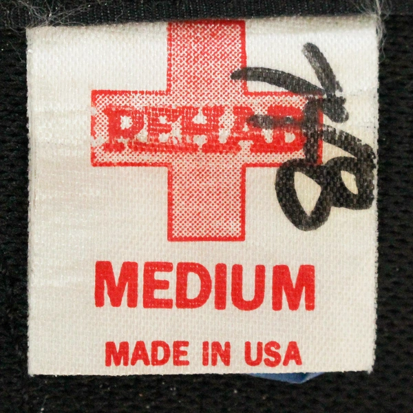 Bi-Mart Back Brace Work Belt Abdominal Support Size M Black - Pre-Owned