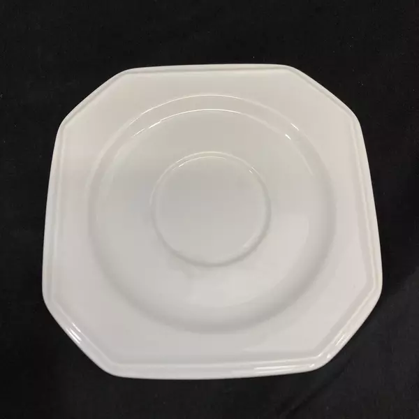 Set of 3 Vintage Mikasa Continental White Cups & Saucers - Pre-Owned