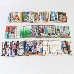 Lot of 132 Fleer Baseball Cards 1980s-1990s Stars & Hall of Famers - Very Good