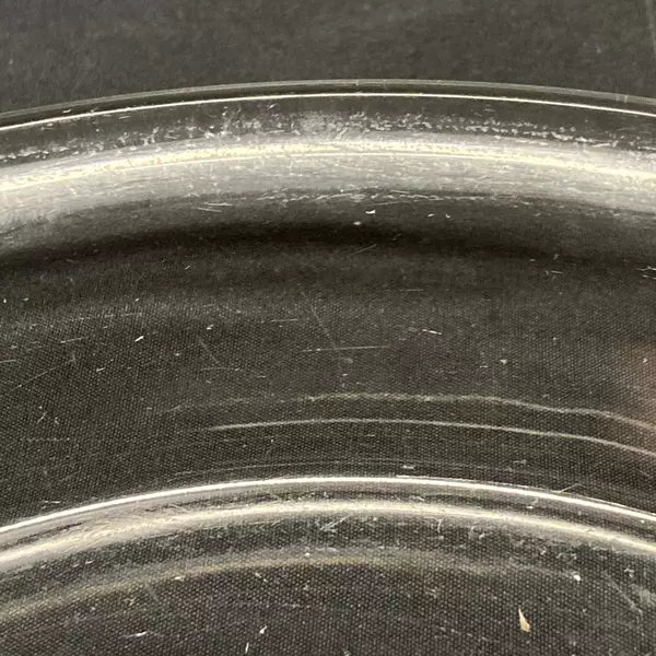 Vintage Anchor Hocking 9" Clear Glass Pie Dish #1060 Pre-Owned Cookware