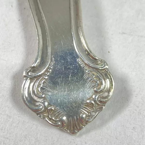 1847 Rogers Bros Silver Plate Teaspoon Avon Pattern 1901 Monogrammed S