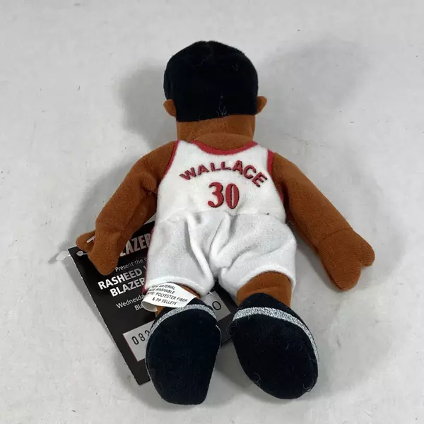 2000 Limited Edition Rasheed Wallace Trail Blazers Plush #30 Rare
