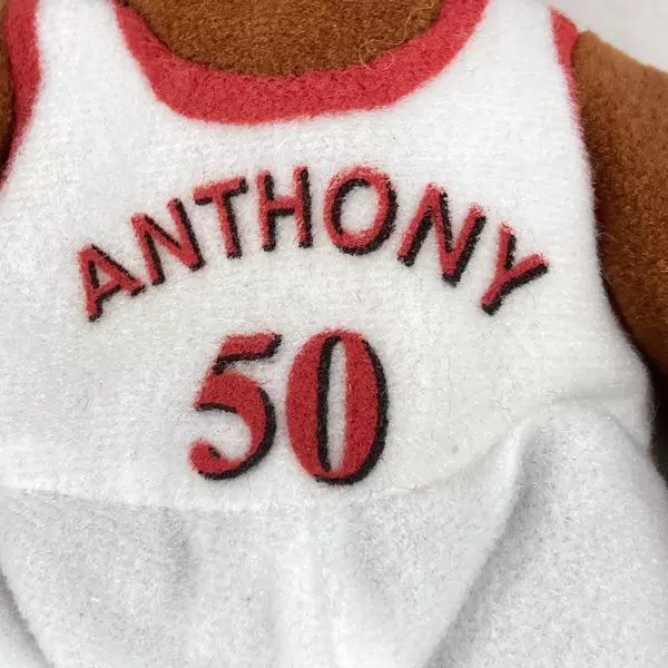 1999 Trail Blazers Buddy L.E. Plush #50 Greg Anthony