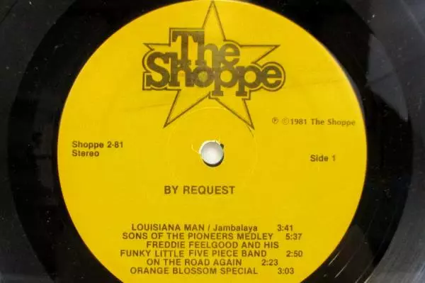The Shoppe By Request 33 RPM Vinyl LP Record 1981 - Good Condition