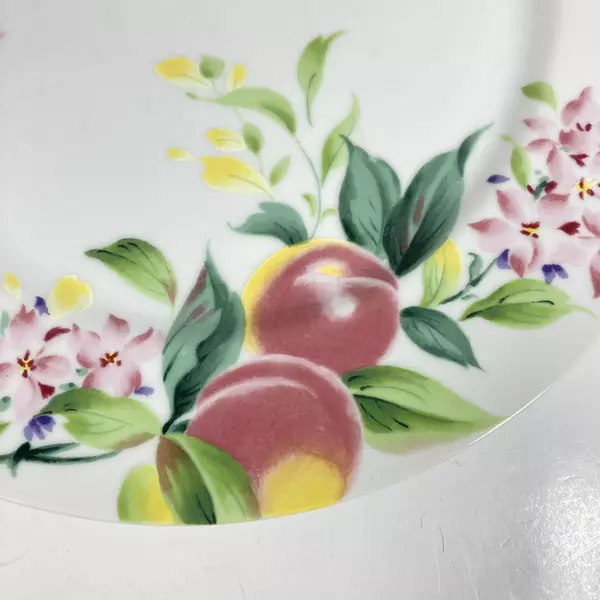 Set of 4 Le Monde Cuisine Springtime Dinner Plates By International 21 