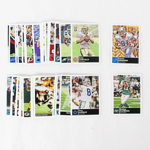 Lot of 47 Topps Magic 2010 Football Cards Assorted Players Stars