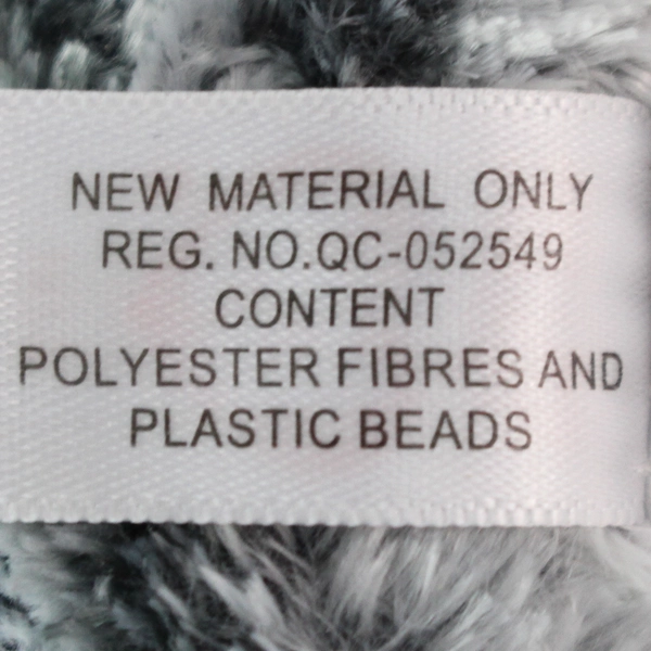 Ty Beanie Boos Baby Kiki Gray White Kitty Cat Plush 6.5" with Tags