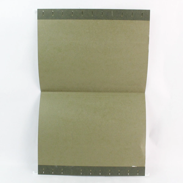 Set of 25 Hanging File Folders Green No Tabs Cabinets White Hooks