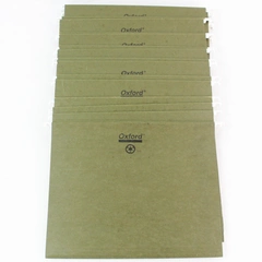 Lot of 25 Oxford Hanging File Folders Standard Size Green