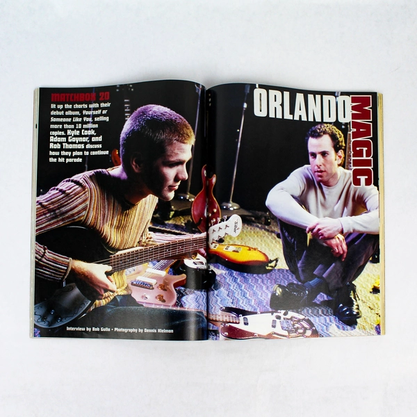 Vintage Guitar One Magazine March 2000 Matchbox 20 - Good Condition