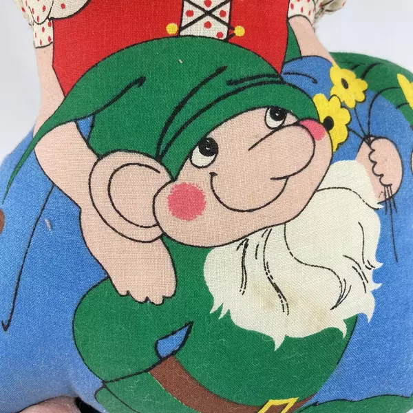 Vintage Snow White Cloth Doll 11.5" Pre-Owned with Minor Stain