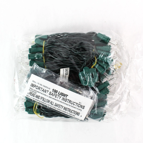 GE Merry Midget 100 Clear Lights Miniature Set Indoor/Outdoor 28.8 ft