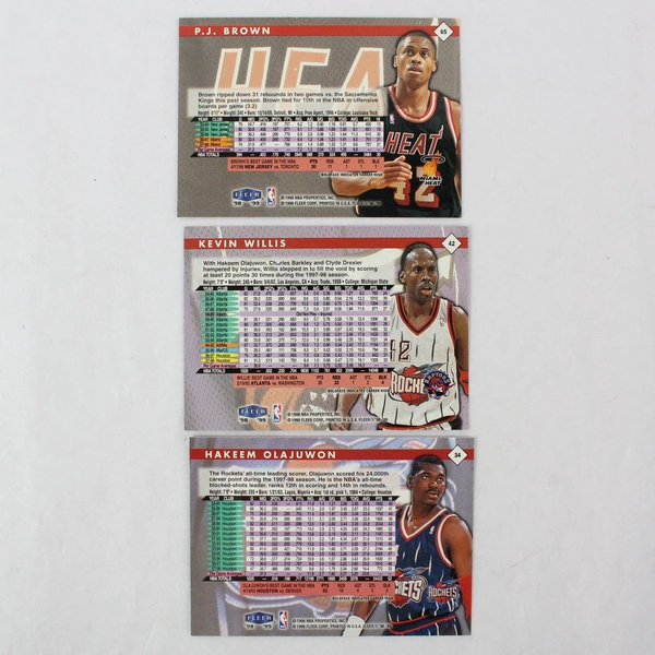 Lot of 172 Fleer Traditions 1998-99 Basketball Cards Mint Cards