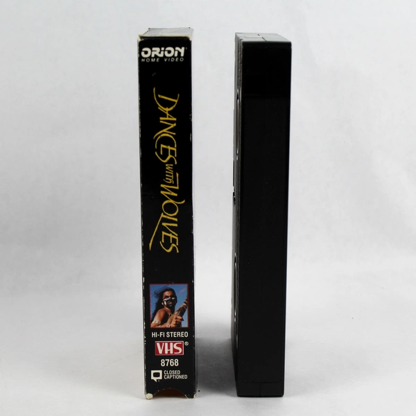 Dances With Wolves VHS Tape Kevin Costner 1990 Orion Video - Good Condition