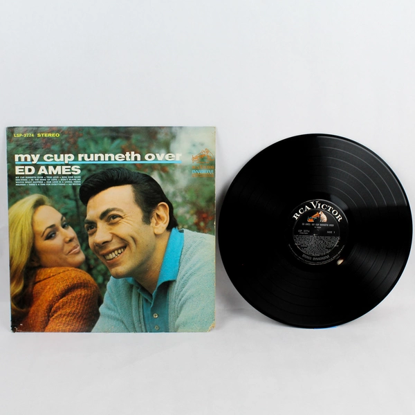 Ed Ames My Cup Runneth Over 1967 12" Vinyl Record RCA Victor LSP-3774