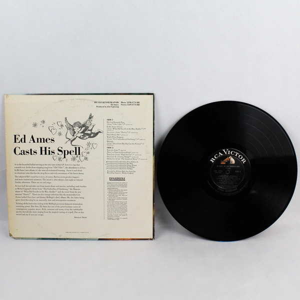 Ed Ames My Cup Runneth Over 1967 12" Vinyl Record RCA Victor LSP-3774