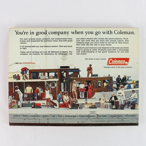 Sunset Western Campsites Paperback 1972 Lane Magazine & Books Revision