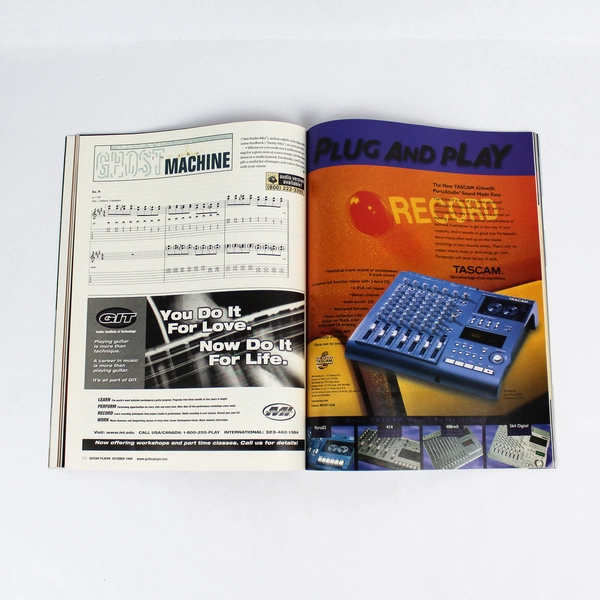 Vintage Guitar Player Magazine Oct 1999 Best Budget Acoustic-Electrics