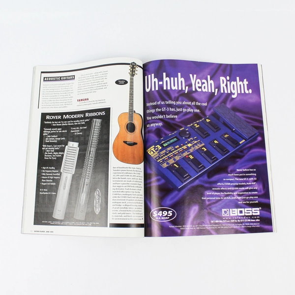 Guitar Player Magazine June 1999 - GP Editors' Pick Awards, Vintage Collectible