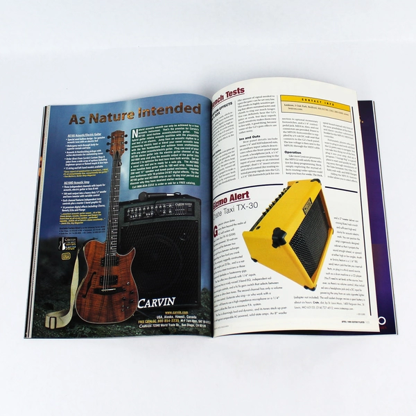 Vintage Guitar Player Magazine April 1999 - Better Chops in 15 Days