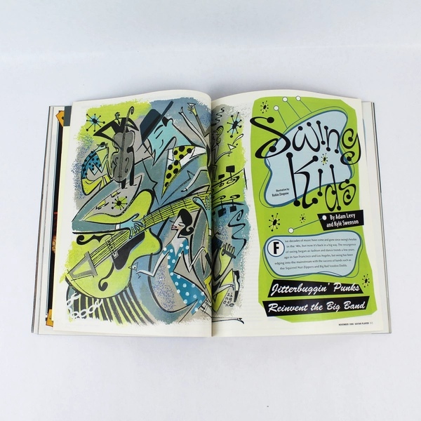 Guitar Player Magazine November 1998 - Brian Setzer The King of Swing