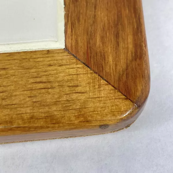 Wood N Toys Handmade Cork Back Tile Trivet Gooseberries 8.75 x 8.75 Inch