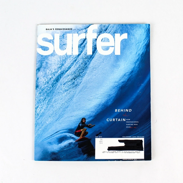 Surfer Magazine July 2013 - Baja's Renaissance, Good Condition