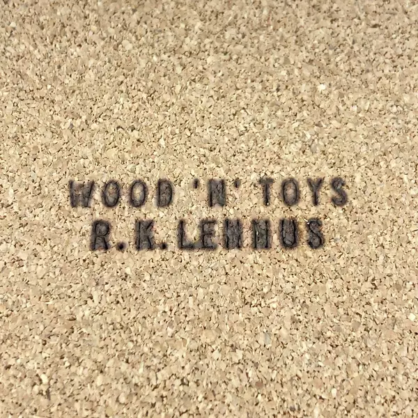 Wood 'N' Toys Handmade Cork Back Tile Trivet Strawberries 8.75 x 8.75 Inch