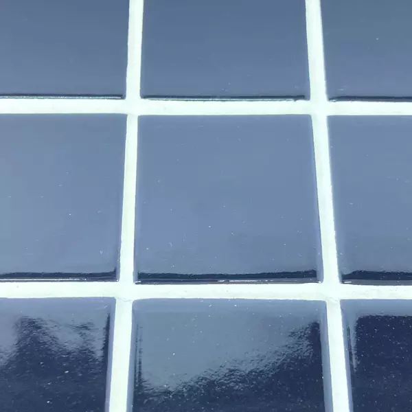 Handmade Wood 'N' Toys Cork-Back Tile Trivet Black Squares 8.75" x 8.75"