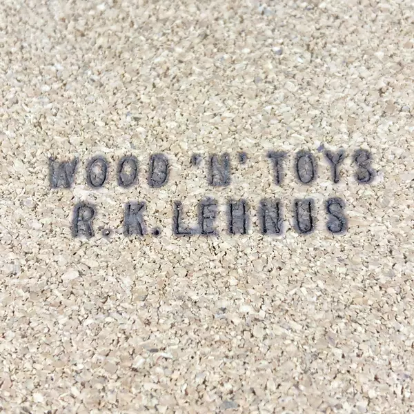 Handmade Wood 'N' Toys Cork-Back Tile Trivet Black Squares 8.75" x 8.75"