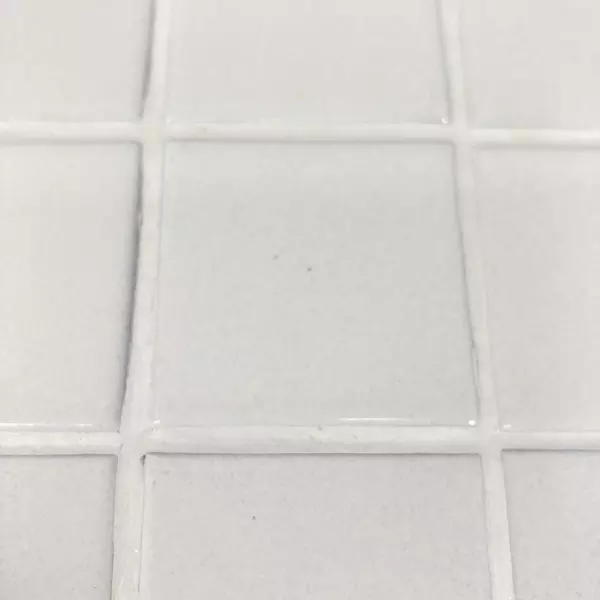 Handmade Wood N Toys Cork Back Tile Trivet White Squares 8.75" Square