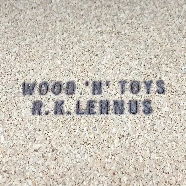 Handmade Wood N Toys Cork Back Tile Trivet White Squares 8.75" Square