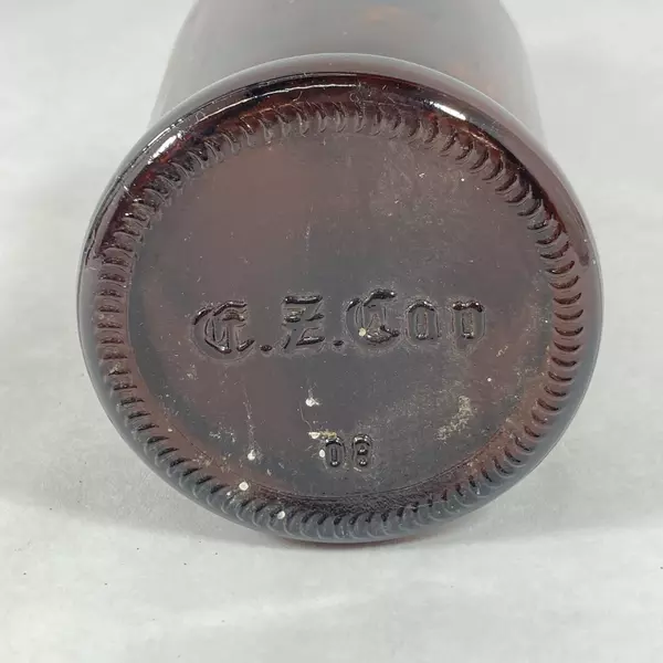 5 Vintage E Z Cap Swing Top Bottles Brown Glass for Home Brewing