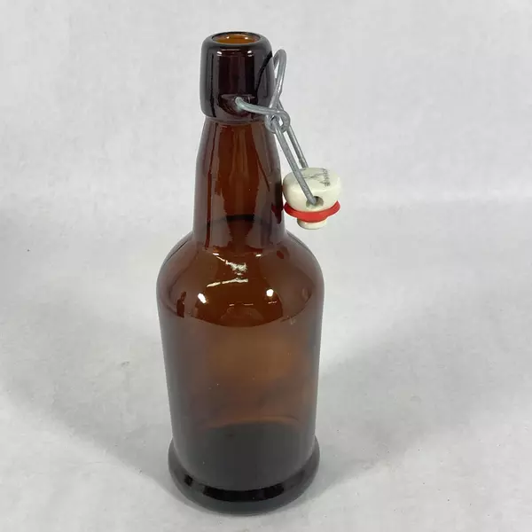 2 Vintage E Z Cap Brown Swing Top Bottles For Home Brewing 