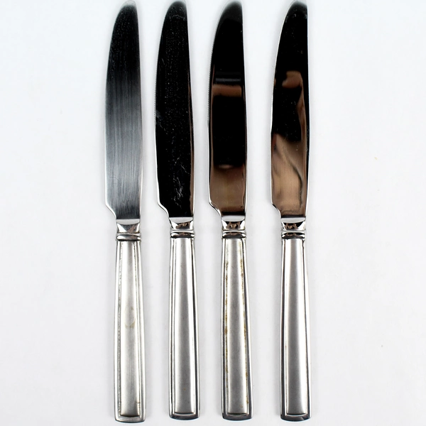 Set of 4 Towle Mason Frost Stainless Steel Dinner Knives 9.5" Pre-Owned
