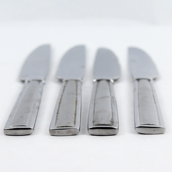Set of 4 Towle Mason Frost Stainless Steel Dinner Knives 9.5" Pre-Owned