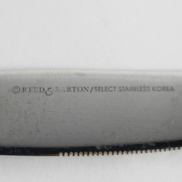 Lot of 3 Reed & Barton Elegante Select Stainless Steel Steak Knives 9"