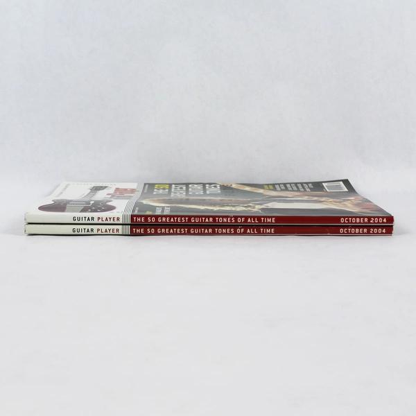 Lot of 2 Guitar Player Magazines Oct 2004 Angus Young Good Condition