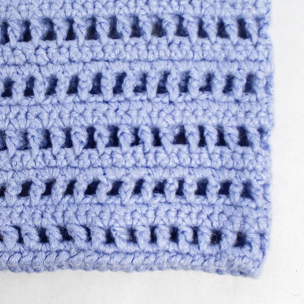 Handmade Purple Crochet Cardigan Sweater 3/4 Sleeve Women's Size XS