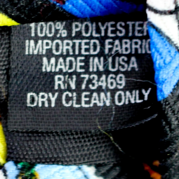 Looney Tunes Stamp Collection Necktie 1997, 55" - Fun Cartoon Characters