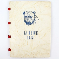 Vintage 1943 Willamina Union High School La Revue Yearbook Soft Cover