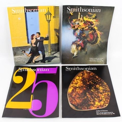 Mixed Lot Of 4 Smithsonian Magazines January February November 1993 April 1995
