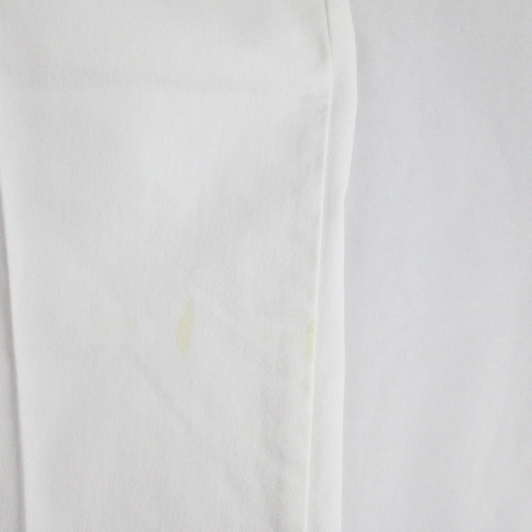 American Sweetheart Women's White Denim Elastic Waist Capri Pants Size SP