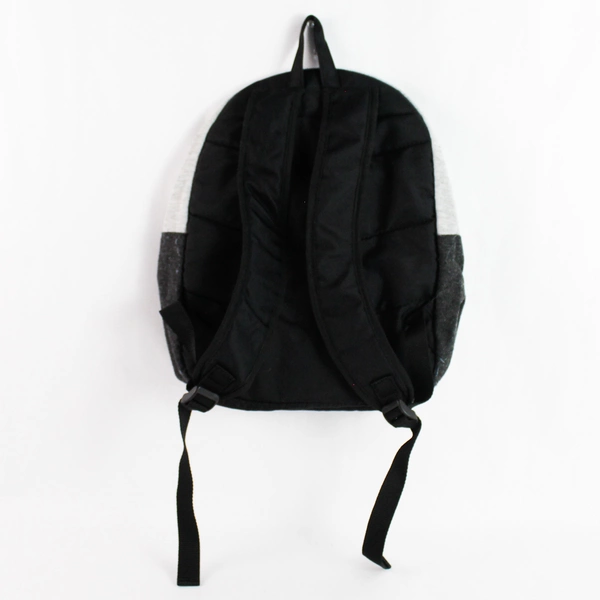 Target Kid's Backpack 2017 Black Gray White Superhero Design Pre-Owned